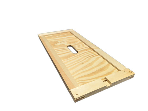 Assembled 5 Frame Nuc Notched Inner Cover  Lappe's Bee Supply