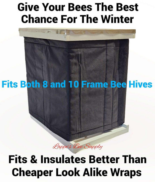 Winter Bee Hive Wraps For Sale - Insulation Fits Both 10 Frame and 8 Frame Bee Hives Lappe's Bee Supply Winter Bee Hive Wraps For Sale - Insulation Fits Both 10 Frame and 8 Frame Bee Hives Lappe's Bee Supply