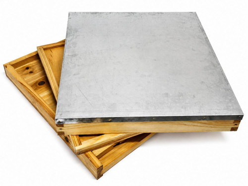 12 Frame Double Wax Dipped Lid, Inner Cover and Bottom Board Combo  Lappe's Bee Supply
