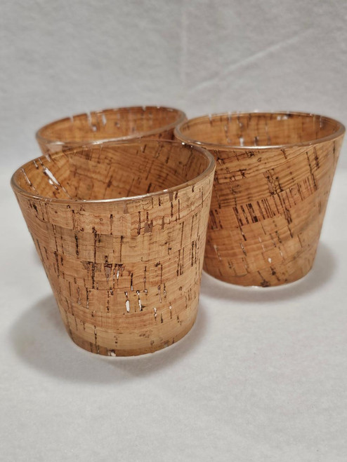 - Inventory Clearance - Cork Glow Candle Cups – Pack of 3  