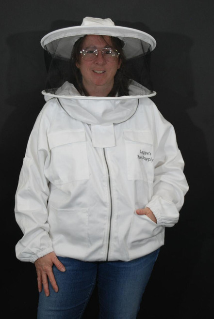 Beekeeper Premium Bee Jacket with Round Veil