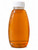 16 oz. Inverted Hex Embossed Plastic Honey Containers with Lids  Lappe's Bee Supply