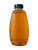 24 oz. Inverted Hex Embossed Plastic Honey Containers with Lids - CASE OF 50  