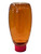 24 oz. Inverted Hex Embossed Plastic Honey Containers with Lids - CASE OF 50  