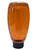24 oz. Inverted Hex Embossed Plastic Honey Containers with Lids - CASE OF 50  