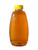 24 oz. Inverted Hex Embossed Plastic Honey Containers with Lids - CASE OF 50  