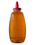 24 oz. Inverted Hex Embossed Plastic Honey Containers with Lids - CASE OF 50  