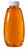 24 oz. Inverted Hex Embossed Plastic Honey Containers with Lids - CASE OF 50  Lappe's Bee Supply