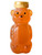 12 oz. Extra Soft Squeeze Plastic Honey Bear Containers with Lids  