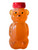 12 oz. Extra Soft Squeeze Plastic Honey Bear Containers with Lids  