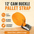 Bee Hive Tie Down Pallet Strap with Cam Buckle - 12'  Lappe's Bee Supply