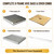 Assembled/Painted 8 Frame Lid, Inner Cover, Bottom Board Combo  Lappe's Bee Supply