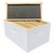 8 Frame 9-5/8" Deep Hive Body – Assembled, Painted, with 8 Wax-Coated Frames  Lappe's Bee Supply