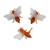 Plastic Bee Decorations - Set of 13 Pins  Lappe's Bee Supply