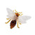 Plastic Bee Decorations - Set of 13 Pins  Lappe's Bee Supply
