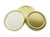 53mm Gold Twist Lug Lids - 12 pack  Lappe's Bee Supply