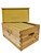 Assembled Wax Dipped 8 Frame 9-5/8" Deep Hive Body with Triple Waxed Frames  Lappe's Bee Supply