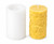 4.5" Floral Pillar Silicone Candle Mold  Lappe's Bee Supply
