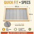 10-Frame Wood Bound Metal Queen Excluder for Langstroth Hives  Lappe's Bee Supply