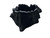 Black Driftwood Cement Candle Container – 3.5 oz Wax Capacity  Lappe's Bee Supply