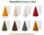 Ruffled Christmas Tree Candle Silicone Mold – Decorative Layered Evergreen Tree Mold  Lappe's Bee Supply