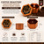 Coffee Roastery Honeycomb Traveler Beeswax Blend Candle – Copper Travel Tin – Up to 24 Hour Burn Time  Lappe's Bee Supply
