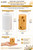 Honey Bee & Wildflower Honeycomb Pillar Candle Silicone Mold | 3.9 in. Finished Candle  Lappe's Bee Supply