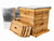 12 Frame Double Wax Dipped Splitting Hive for Making Nucs - Assembled  Lappe's Bee Supply