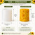 Sunflower Meadow Pillar Silicone Candle Mold | Large Floral Beeswax Candle Mold  Lappe's Bee Supply
