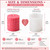 LOVE Text Cylinder Silicone Candle Mold | Romantic Decorative Candle Mold  Lappe's Bee Supply