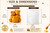Honey Bear Friends Silicone Candle Mold | Teddy Bear Honey Pot Beeswax Candle Mold  Lappe's Bee Supply
