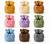 Honey Pot Teddy Bear Silicone Candle Mold | Adorable Bear Beeswax Candle Mold  Lappe's Bee Supply