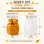 Honey Pot Teddy Bear Silicone Candle Mold | Adorable Bear Beeswax Candle Mold  Lappe's Bee Supply