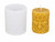 Honey Bee Floral Pillar Silicone Candle Mold | Honeycomb Beeswax Candle Mold  Lappe's Bee Supply