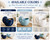 Ceramic Nautilus Shell Candle Holder, Planter & Decorative Bowl – Navy Blue, Light Blue or White  Lappe's Bee Supply