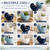 Ceramic Nautilus Shell Candle Holder, Planter & Decorative Bowl – Navy Blue, Light Blue or White  Lappe's Bee Supply