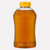 2 1/2 lb Honeycomb Hourglass Plastic Honey Containers with Lids - Case of 6  Lappe's Bee Supply