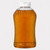 2 1/2 lb Honeycomb Hourglass Plastic Honey Containers with Lids - Case of 6  Lappe's Bee Supply