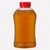 2 1/2 lb Honeycomb Hourglass Plastic Honey Containers with Lids - Case of 6  Lappe's Bee Supply