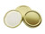 58mm Gold Twist Lug Lids - 12 pack  Lappe's Bee Supply