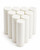 Empty White Lip Balm Tubes with White Caps | Twist-Up Lip Balm Containers  Lappe's Bee Supply