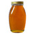 1 lb. Queenline Traditional Glass Honey Jars With Lids - CASE OF 24  