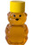 2 oz. Plastic Honey Bear Containers with Lids  