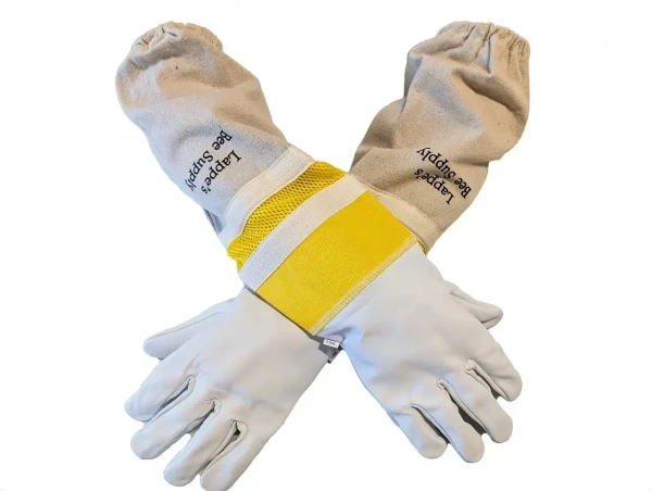 Premium Cowhide Ventilated Gloves  Lappe's Bee Supply