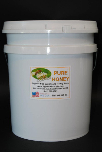60 lb. USA Iowa Honey  Lappe's Bee Supply