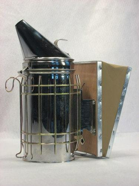 Stainless Steel Smoker with Heat Shield  