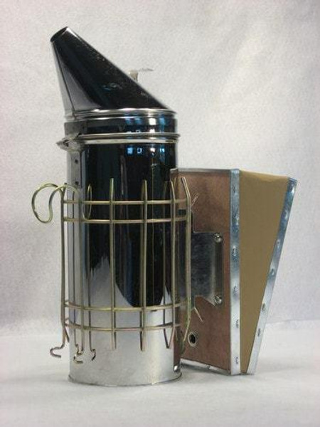 Large Stainless Steel Smoker with Heat Shield  