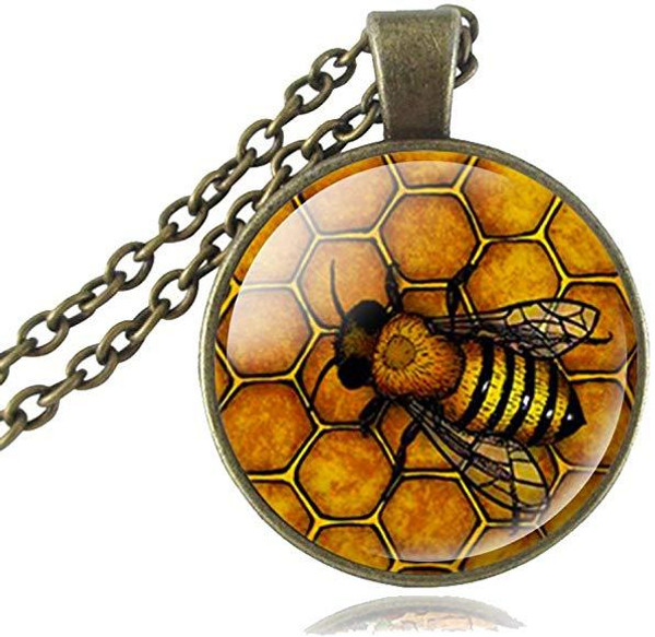 Honey Bee Pendant Necklace  Lappe's Bee Supply