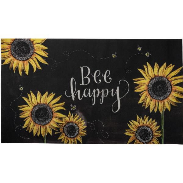 Bee Happy Floor Rug *Inventory Clearance*  Lappe's Bee Supply