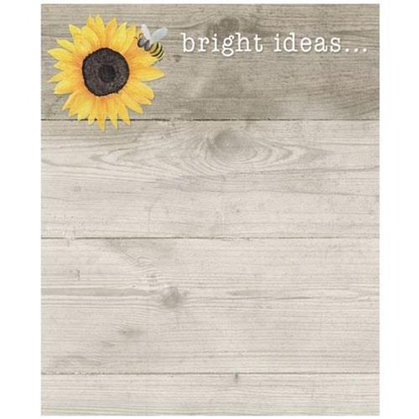 Honey Bee List Notepad "Bright Ideas"  